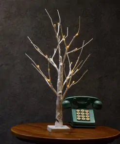 Silver Birch Tree LED Lamp